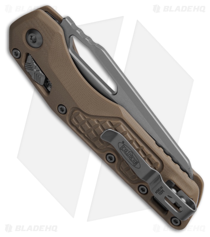 Microtech Standard Issue MSI Knife Frag Tan G-10 SW Serr
