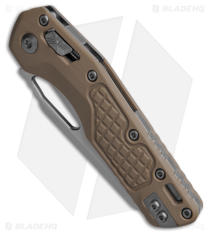 Microtech Standard Issue MSI Ram-Lok Knife Frag Tan G-10 (3.9" SW)