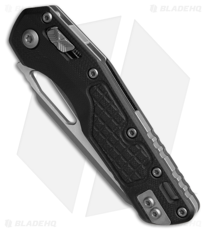 Microtech MSI Sheepsfoot Ram-Lok Knife Black Frag (3.9" Apocalyptic Serr)