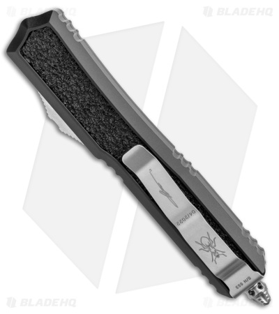 Microtech Makora Signature D/E OTF Automatic Knife Black (3.4" Stonewash)