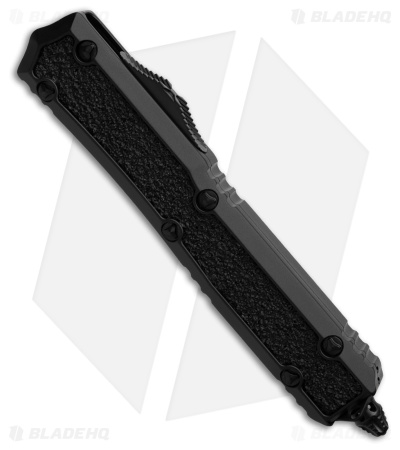 Microtech Makora D/E Signature Series OTF Auto Knife Black (3.4" Black Serrated)