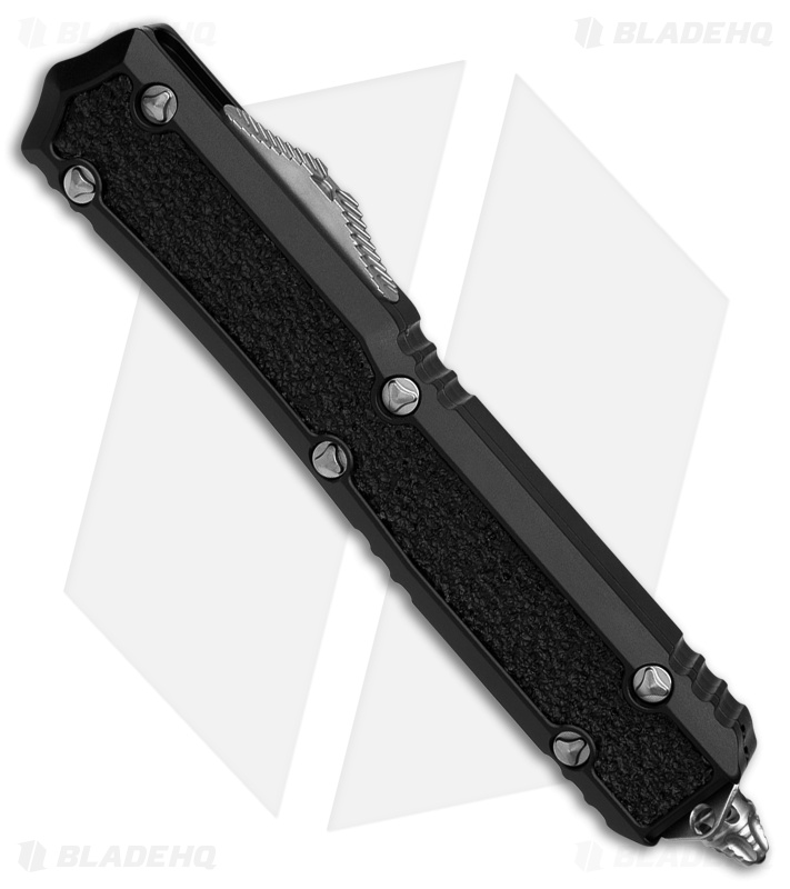 Microtech Makora Signature Series D/E OTF Auto Knife Black (3.4" SW Full Serr)