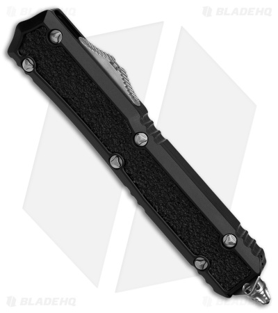 Microtech Makora Signature Series D/E OTF Auto Knife Black (3.4" SW Full Serr)
