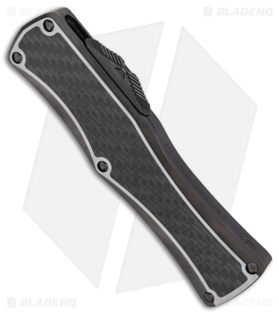 Marfione Customs Hera D/E OTF Automatic Knife Carbon Fiber (3" Black DLC)