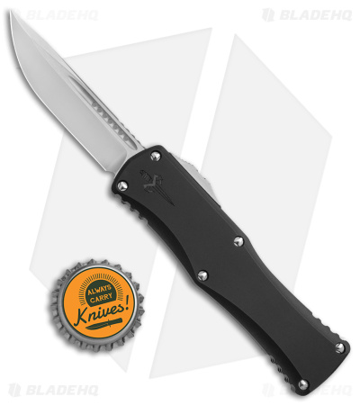 Marfione Customs Hera S/E OTF Knife Black (3" Two-Tone Diamondwash)