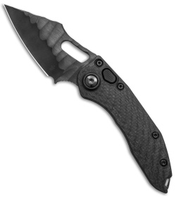 Microtech Marfione Custom Stitch Auto Knife DLC Borka (CFw/DLC TT Hardware)