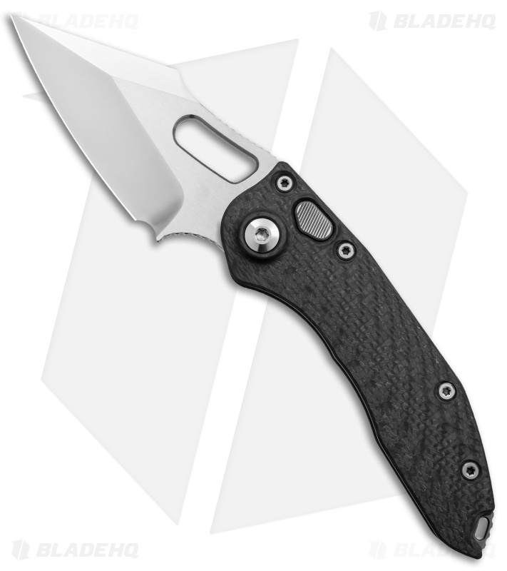 Microtech Marfione Custom Stitch Borka CF Satin - Blade HQ