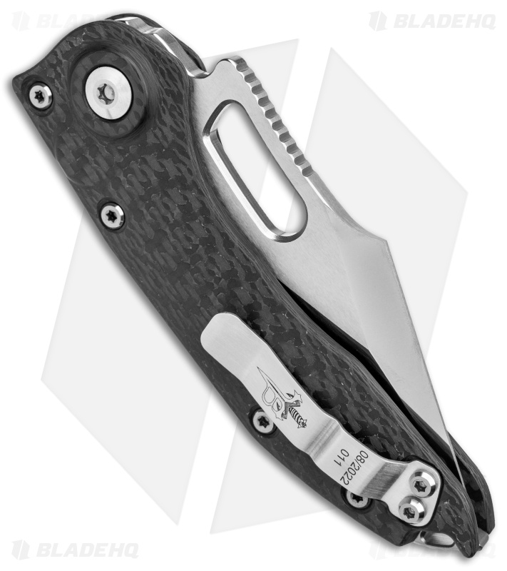 Microtech Marfione Custom Stitch Borka CF Satin - Blade HQ