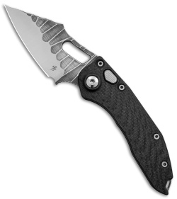 Microtech Marfione Custom Stitch Auto Knife Borka Carbon Fiber (TT Hardware)