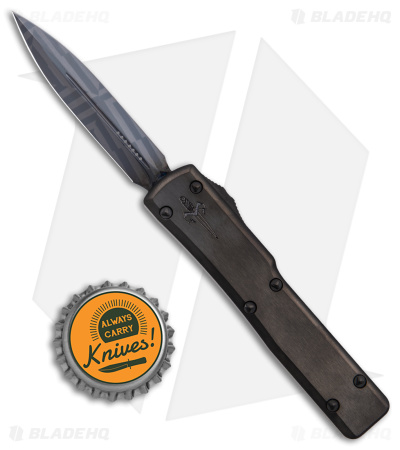 Marfione Custom UTX-70  D/E Knife Dagger Automatic (2.4" Mosaic Damascus)