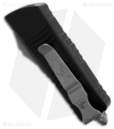 Microtech Mini Troodon Hellhound SS OTF Automatic Knife Black (1.9" Apocalyptic)