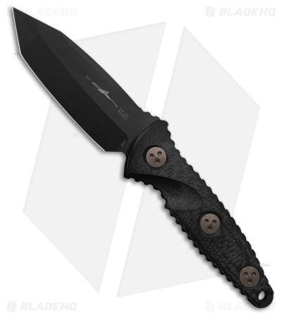 Microtech SS Socom Alpha Mini T/E  Fixed Blade Knife Carbon Fiber (3.8" DLC)