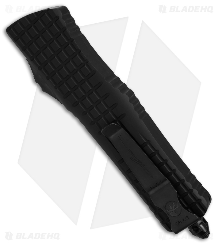 Microtech Signature Combat Troodon Delta D/E OTF Auto Knife Black (3.75" Shadow)