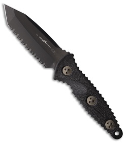 Microtech Socom Alpha Mini Tanto Fixed Blade Knife CF (3.7" Black DLC)