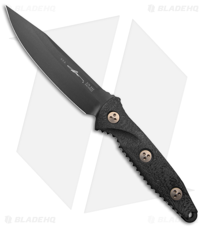 Microtech Socom Alpha S/E Knife CF 113-1DLCCFS - Blade HQ