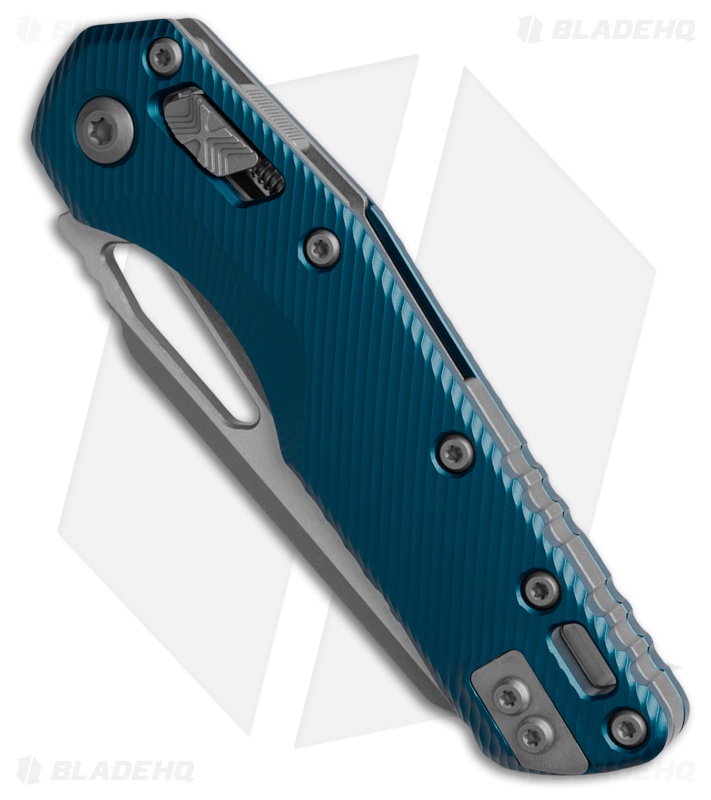 ブルー m.i様 Microtech Standard Issue MSI Knife Fluted Blue Al Apoc