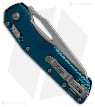 Microtech Standard Issue MSI Knife Fluted Blue Al Stonewash