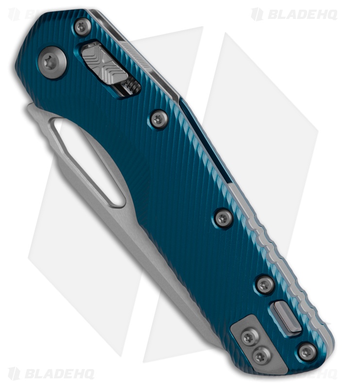 Microtech Standard Issue MSI Knife Fluted Blue Al Stonewash