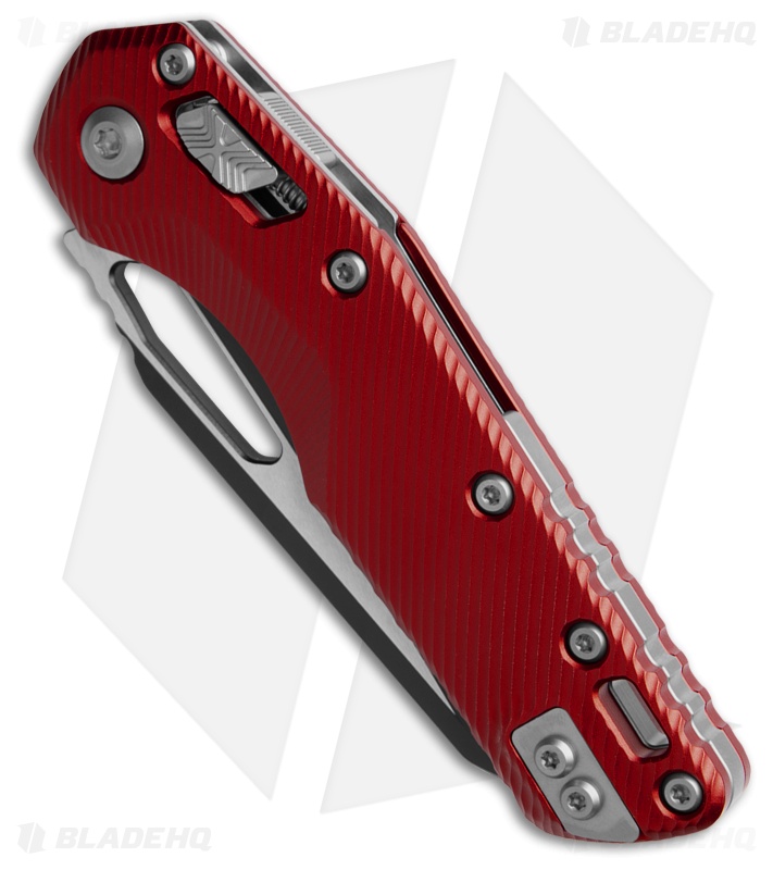 Microtech Standard Issue MSI Knife Fluted Red Al Two-Tone