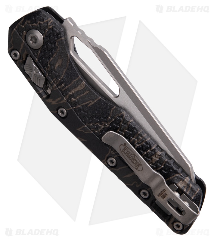 Microtech Standard Issue MSI Ram-Lok Knife Tiger Stripe Camo (3.9" Apoc Serr)