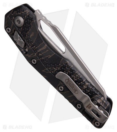 Microtech Standard Issue MSI Ram-Lok Knife Tiger Stripe Camo (3.9" Apoc Serr)