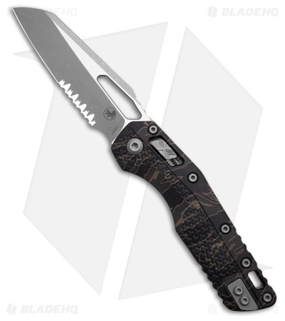 Microtech Standard Issue MSI Ram-Lok Knife Tiger Stripe Camo (3.9" Apoc Serr)