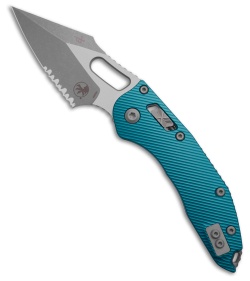 Microtech M-Stitch Ram Lok Knife Black Aluminum SW