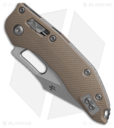 Microtech Stitch Ram-Lok S/E Knife Fluted Tan G-10 (3.7" SW Full Serr)