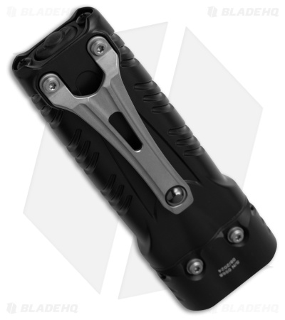Microtech Luminary D/E/ OTF Knife (3.6" Black Serr) + Surefire Stiletto Pro II