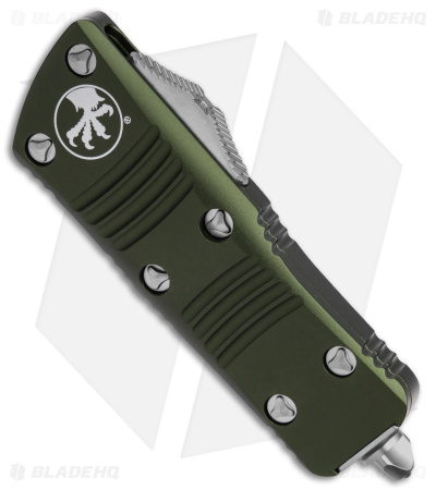 Microtech Troodon Mini T/E CA Legal OTF Auto Knife ODG (1.9" SW) 240-10