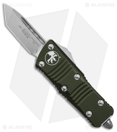 Microtech Troodon Mini T/E CA Legal OTF Auto Knife ODG (1.9" SW) 240-10