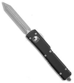 Microtech UTX-70 Spartan OTF Automatic Knife Black Aluminum (2.4" Apocalyptic )