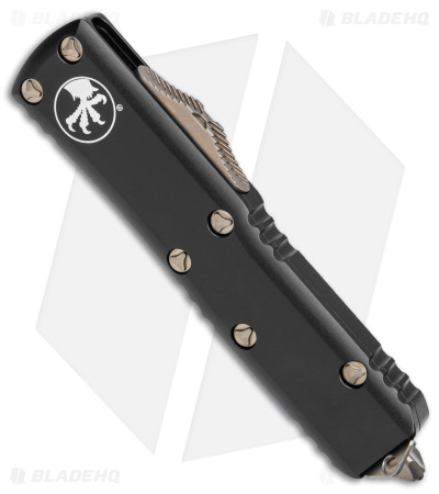 Microtech UTX-85 D/E OTF Automatic Knife Black (3.1" Bronzed)