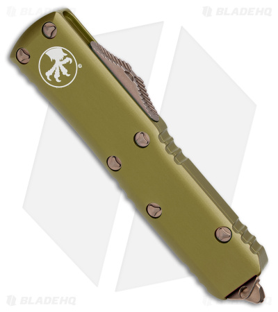 Microtech UTX-85 D/E Auto Knife Green (3