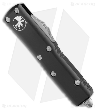 Microtech UTX-85 Spartan OTF Automatic Knife Black (3.1" Stonewash)