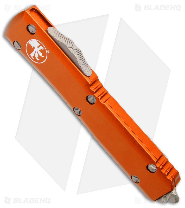 Orginal Microtech Otf Microtech Ultratech OTF Knife Orange Al Bronze SW - Blade HQ