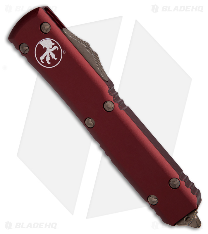 Microtech Ultratech Knife Merlot (3.4" Bronze) - Blade HQ