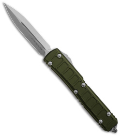 Microtech Ultratech II Signature D/E OTF Auto Knife  OD Green (3.4" Satin)