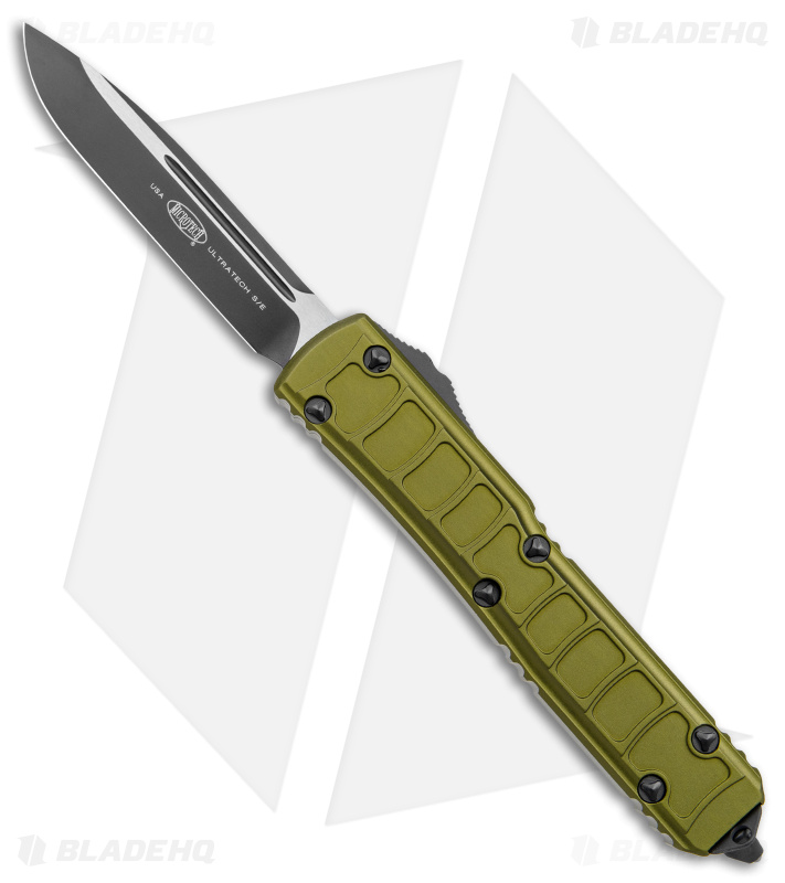 Microtech Ultratech II S/E Signature Series OTF Auto Knife OD Green (3.5" Black)