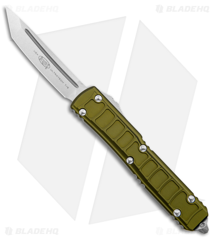 Microtech Ultratech II Signature Tanto T/E OTF Auto Knife OD (3.4" SW)