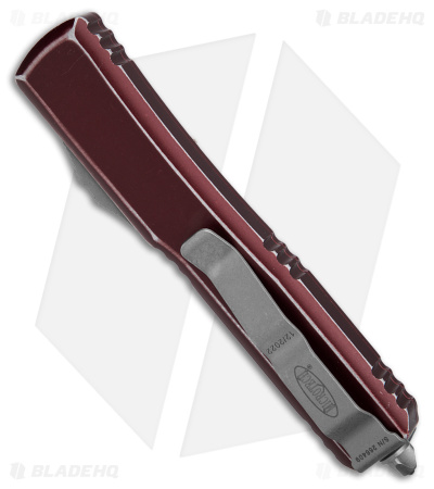 Microtech Ultratech S/E OTF Automatic Knife Distressed Merlot (3.4" Apocalyptic)