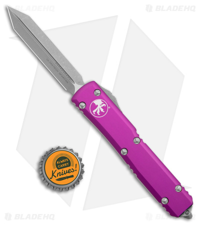 Microtech Ultratech Spartan OTF Automatic Knife Violet (3.4" Apocalyptic)