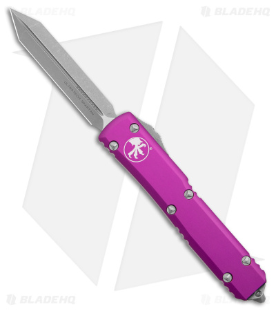 Microtech Ultratech Spartan OTF Automatic Knife Violet (3.4" Apocalyptic)