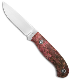 Mike Irie Custom Fixed Blade Field Knife Wood Blade Show 2023 (3.6" Satin)