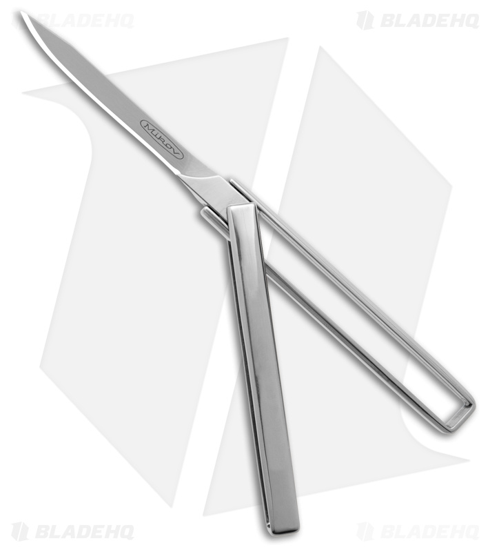 Mikov Kostka Cube Knife Stainless Steel (2.4" Polish)
