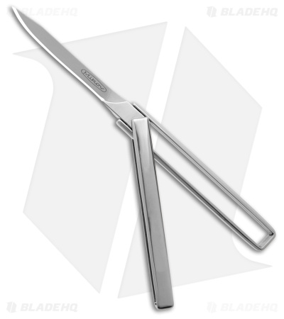 Mikov Kostka Cube Knife Stainless Steel (2.4" Polish)