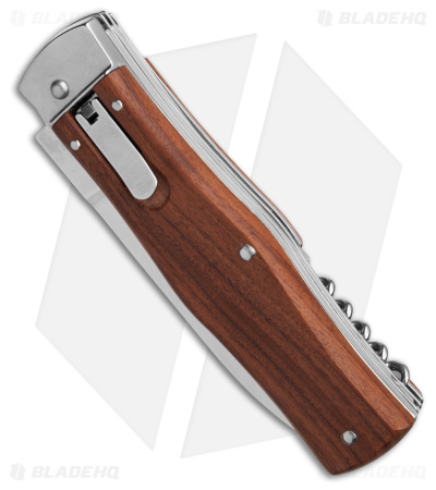 Mikov Predator Multi-Tool Auto Knife Saw Wood (3.75" Polish) 241-ND-5/KP