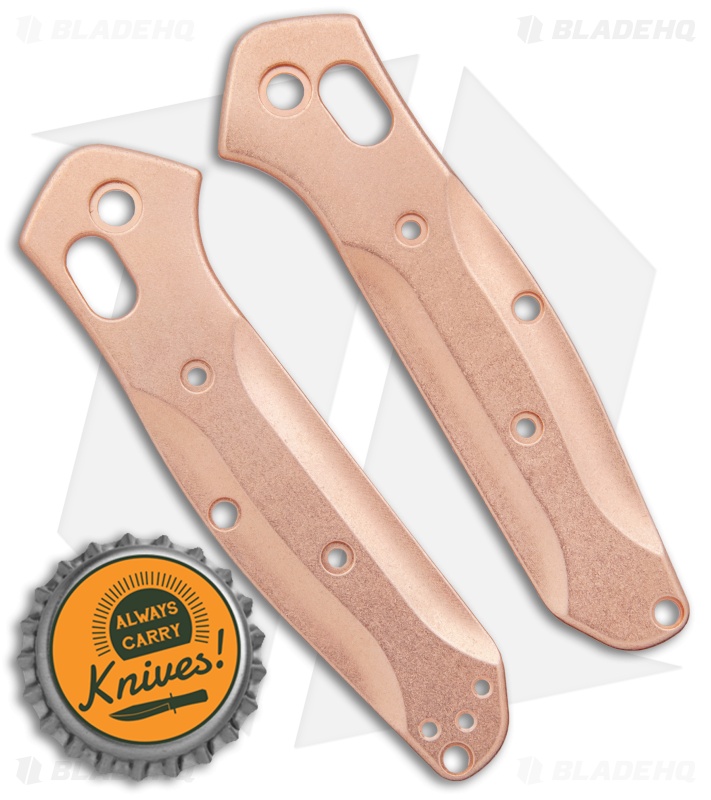 Flytanium Custom Copper Scales for Benchmade Mini Osborne 945