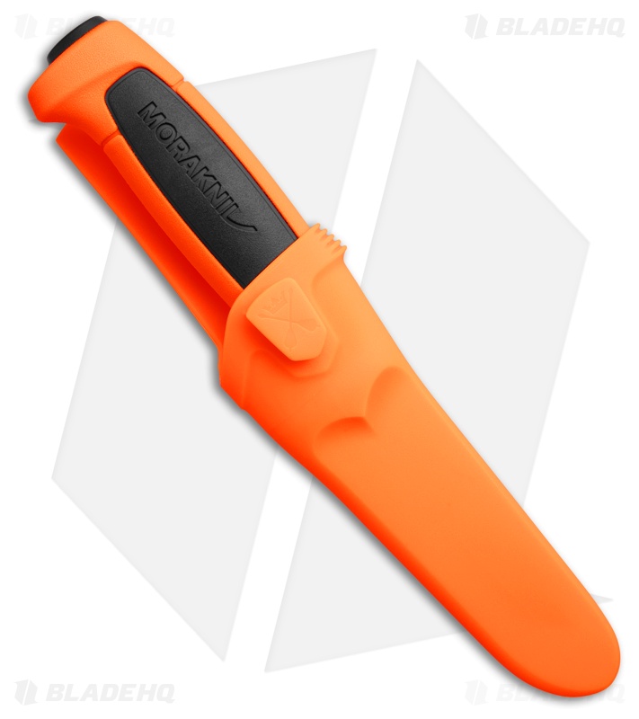 Morakniv Basic 511 Fixed Blade Knife Black/Orange Polymer (3.5