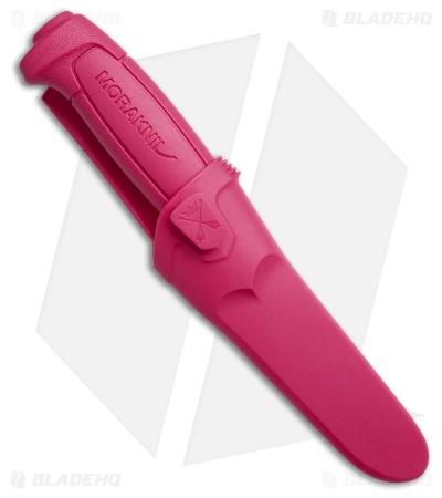 Morakniv Basic 511 Fixed Blade Knife Pink Polymer (3.5" Satin)